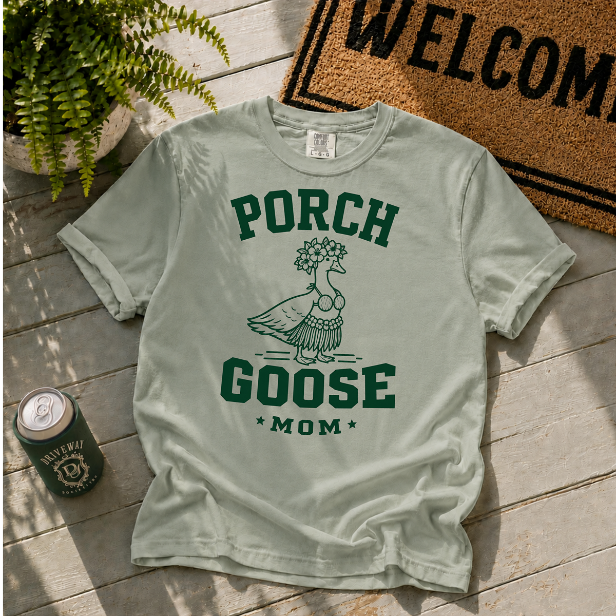 Porch Goose Mom T-Shirt