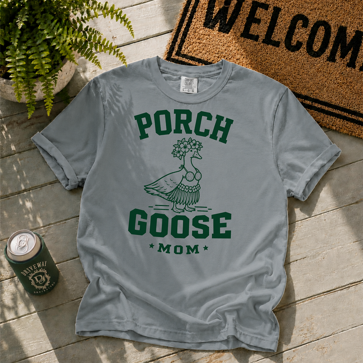 Porch Goose Mom T-Shirt