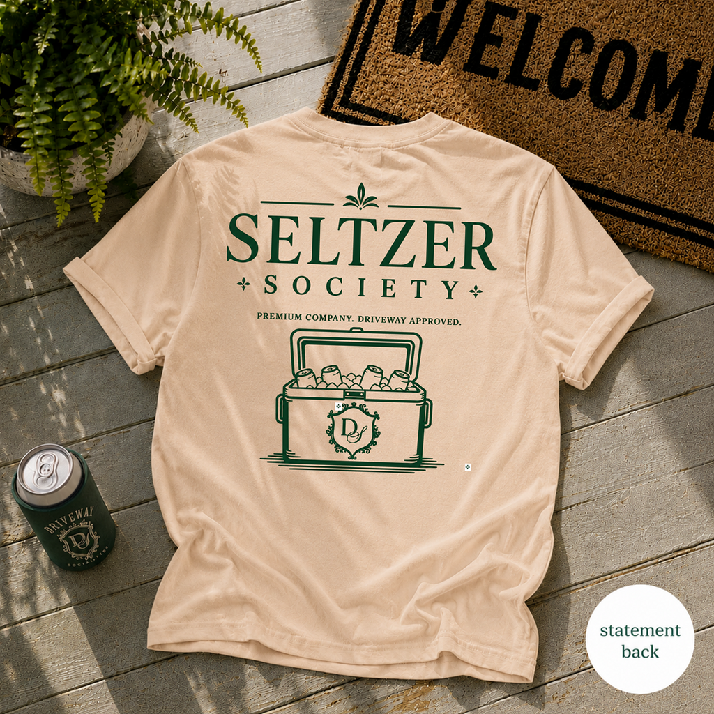 Seltzer Society Statement Back T-Shirt