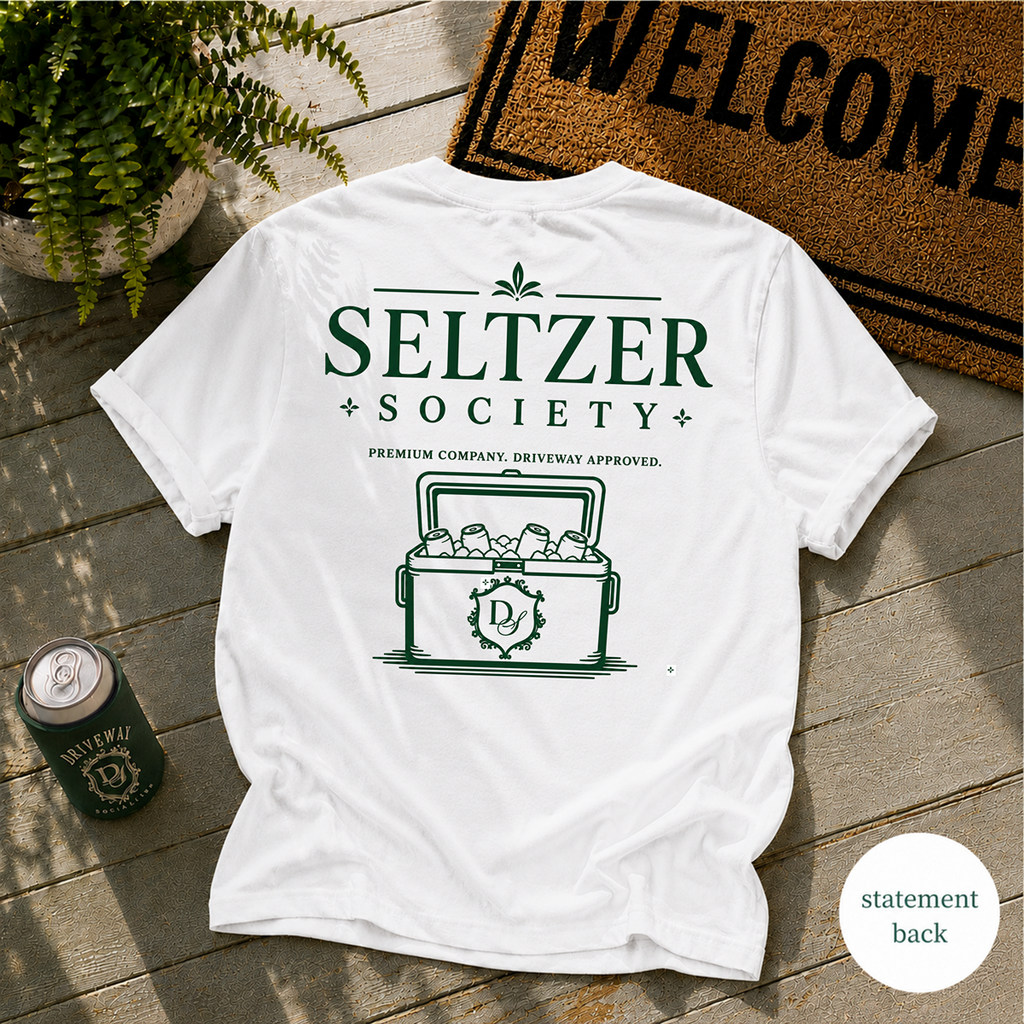 Seltzer Society Statement Back T-Shirt