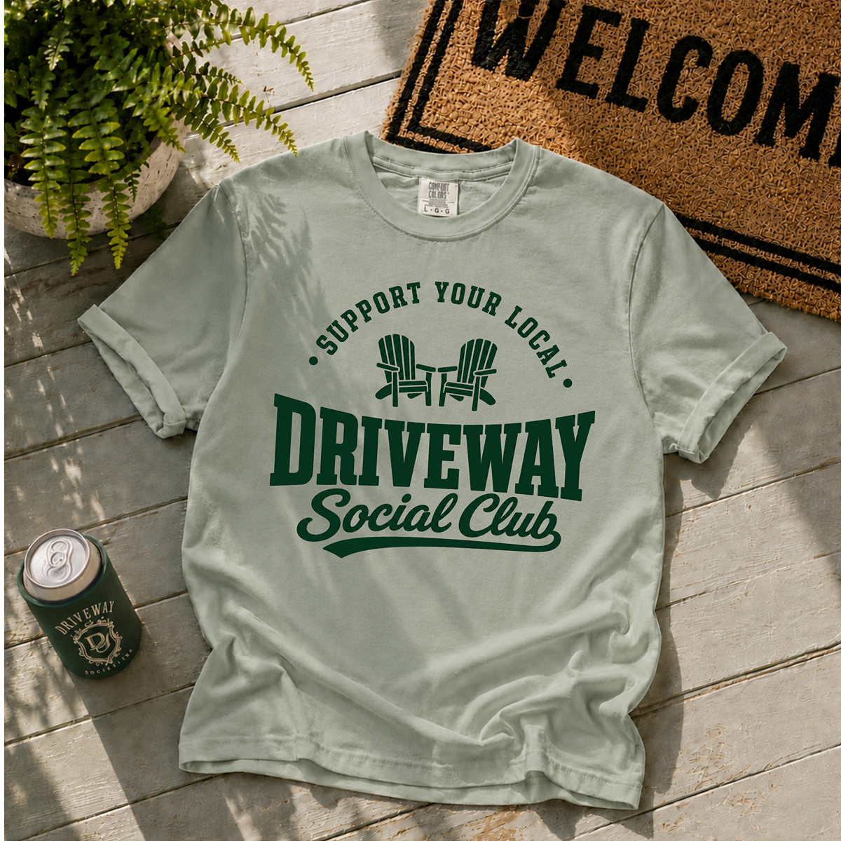 Support Driveway Social Club T-Shirt