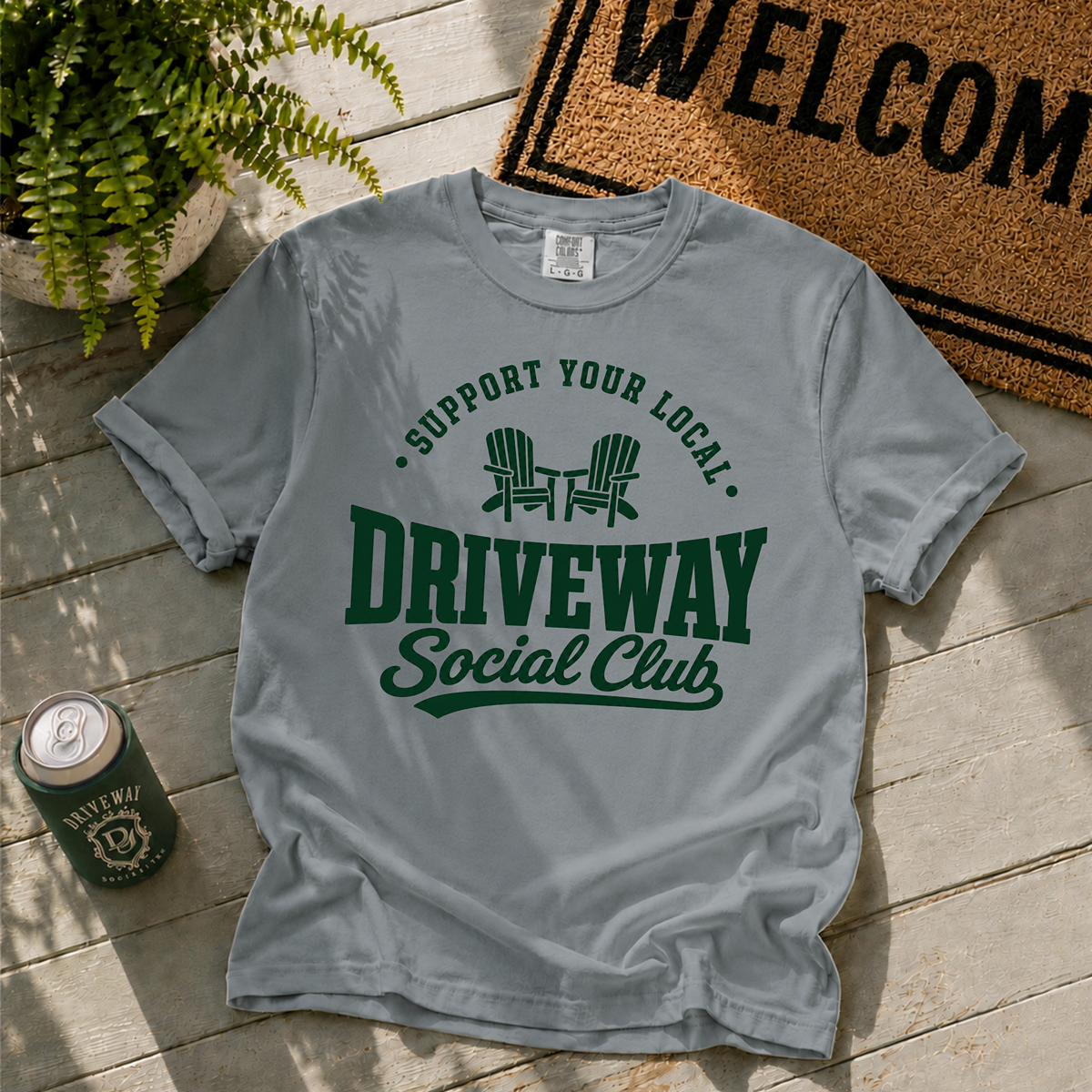 Support Driveway Social Club T-Shirt