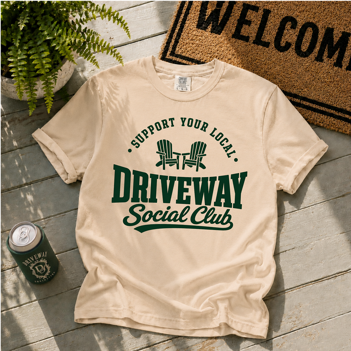 Support Driveway Social Club T-Shirt