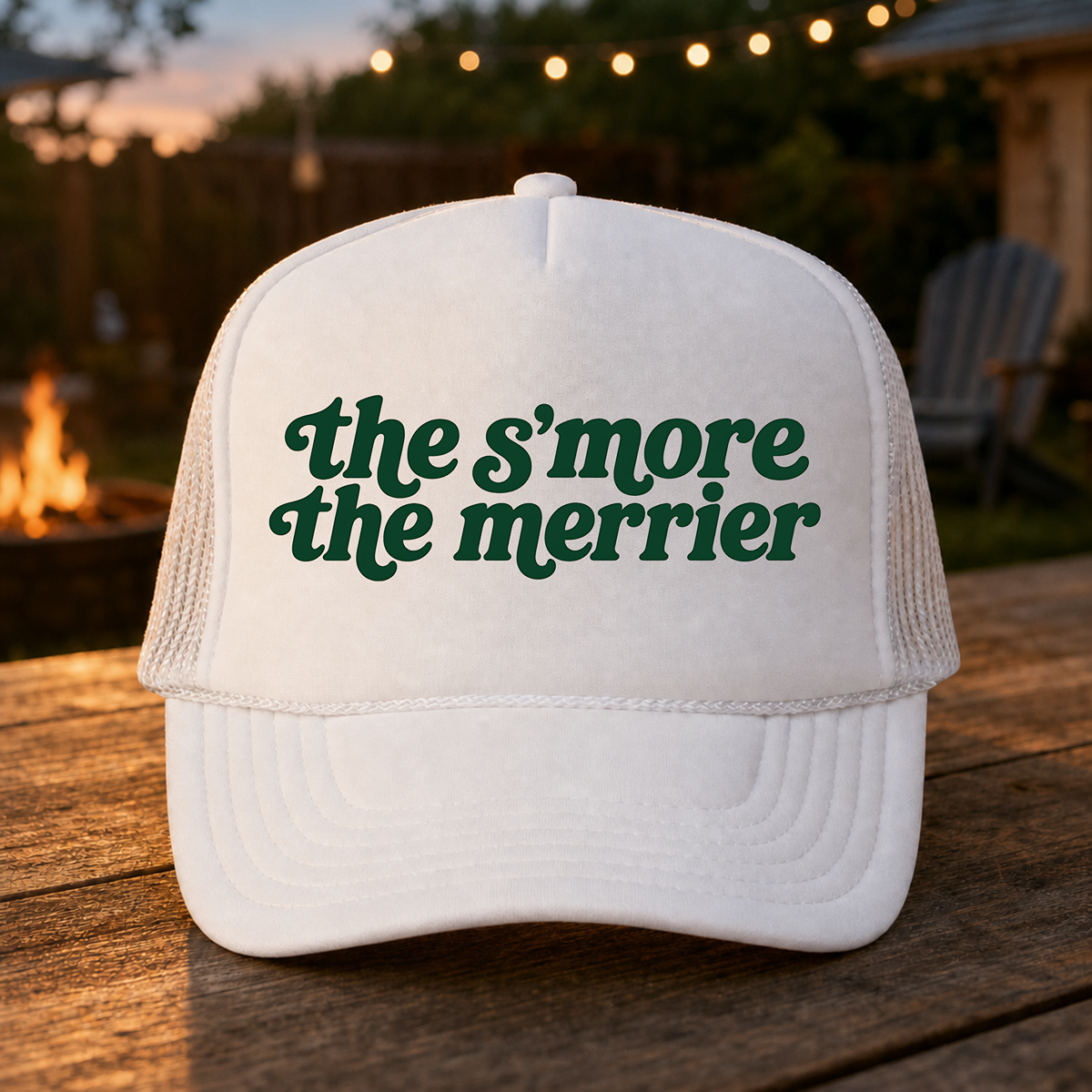 The S'more the Merrier Foam Trucker