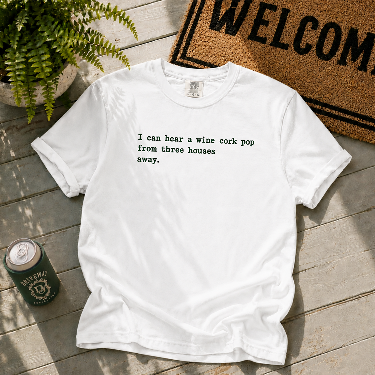 Wine Cork Pop T-Shirt
