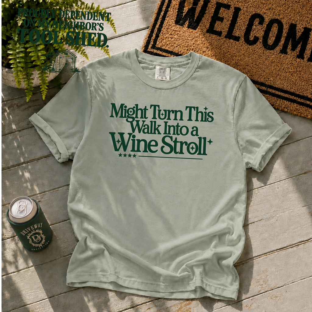 Wine Stroll Walk T-Shirt