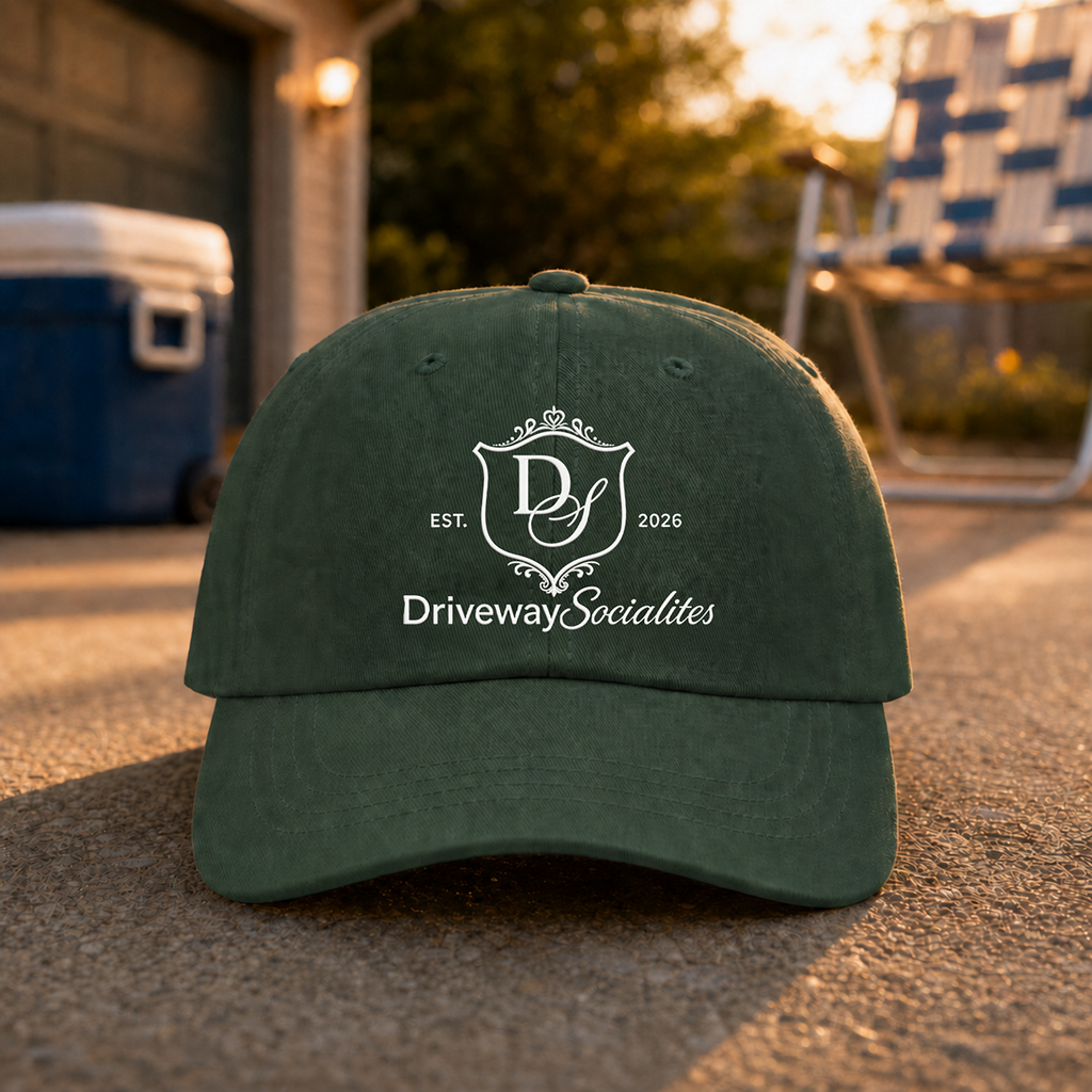 'Driveway Socialites' Embroidered Dad Hat