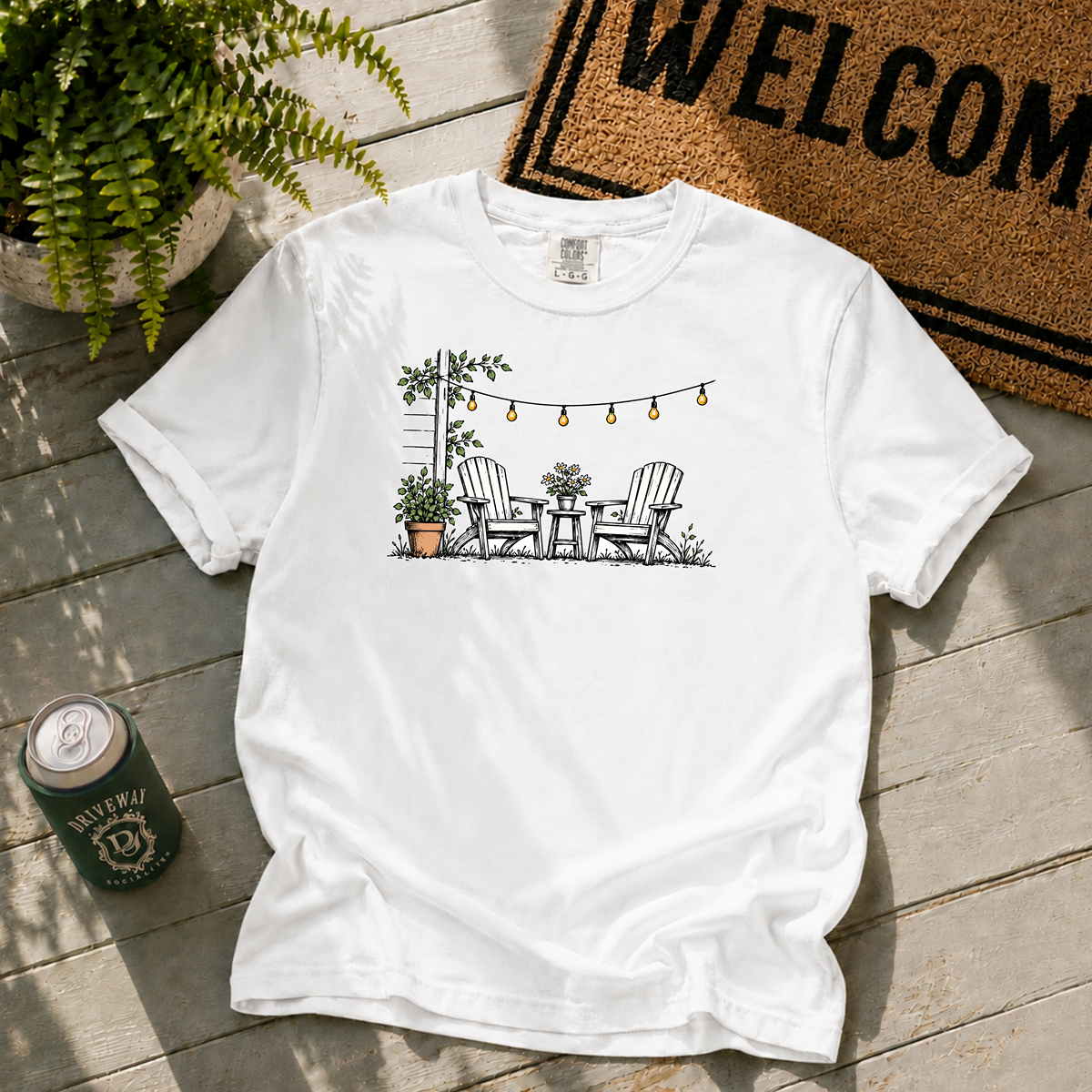 Backyard Scene T-Shirt