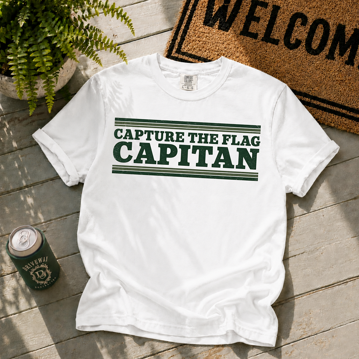 Capture the Flag Capitan T-Shirt