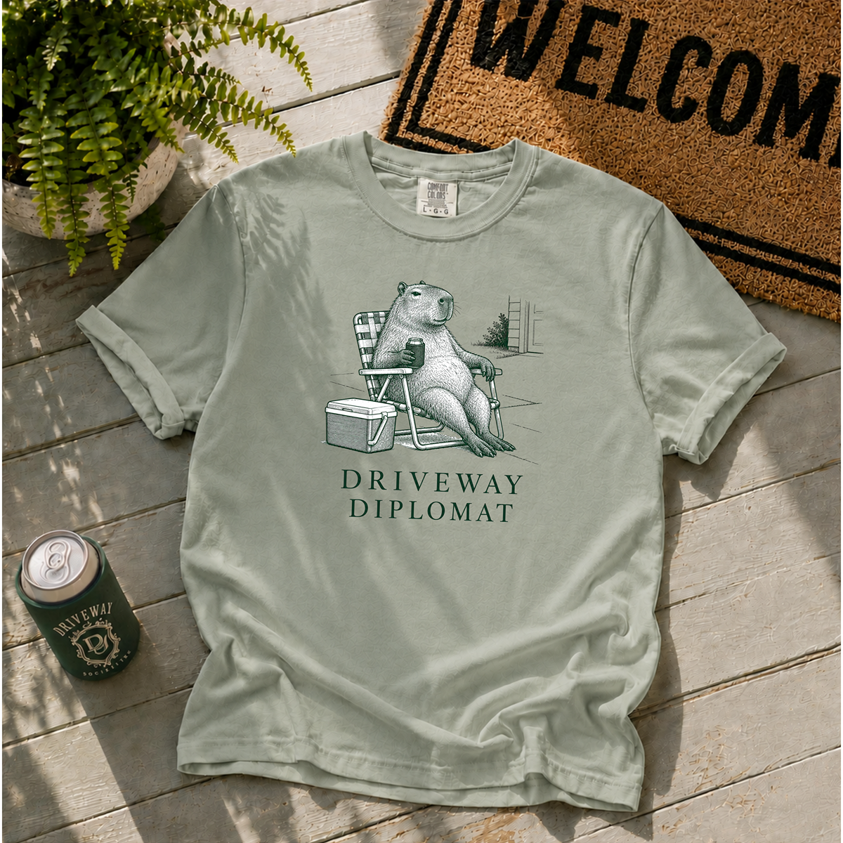 Driveway Capybara T-Shirt
