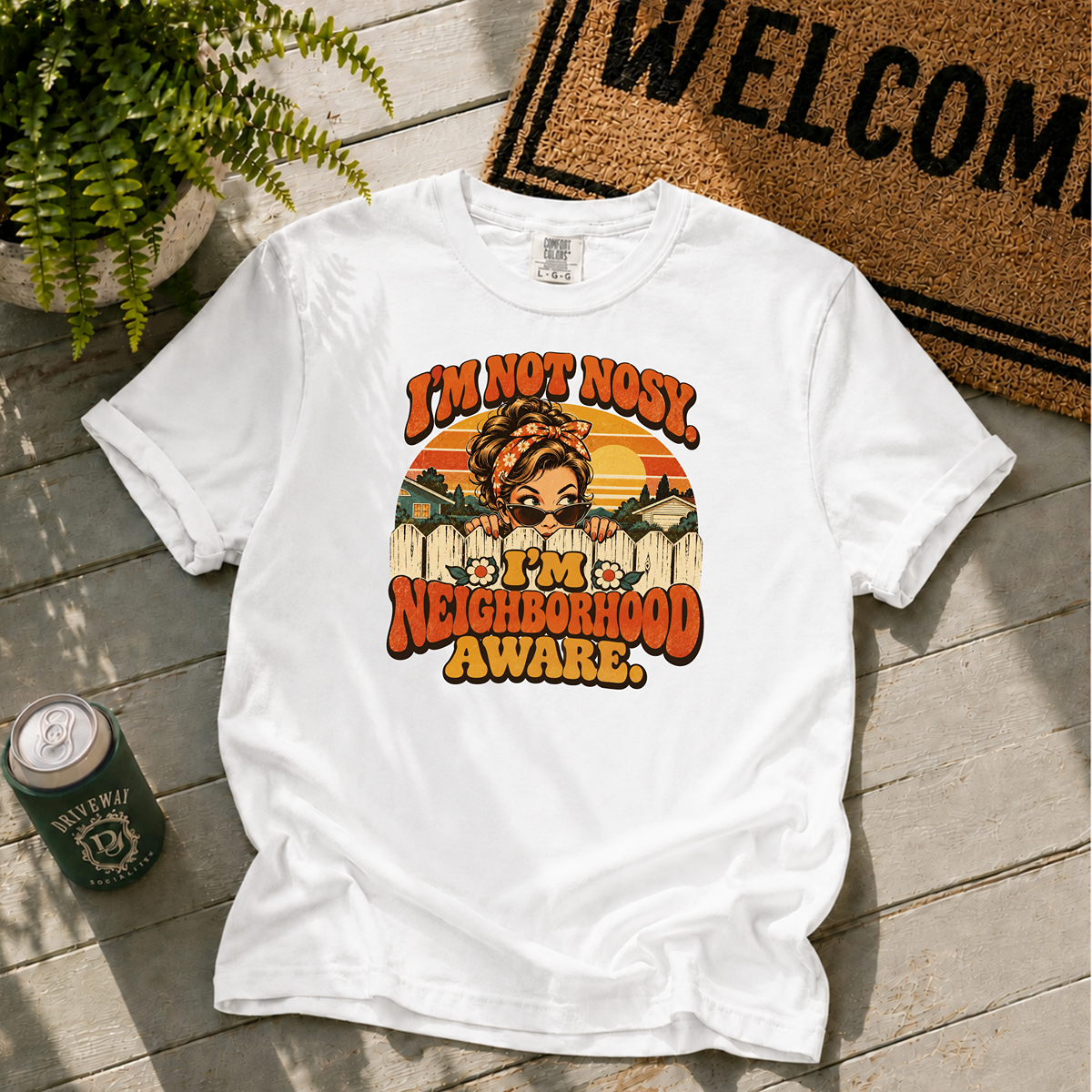 Neighborhood Aware T-Shirt