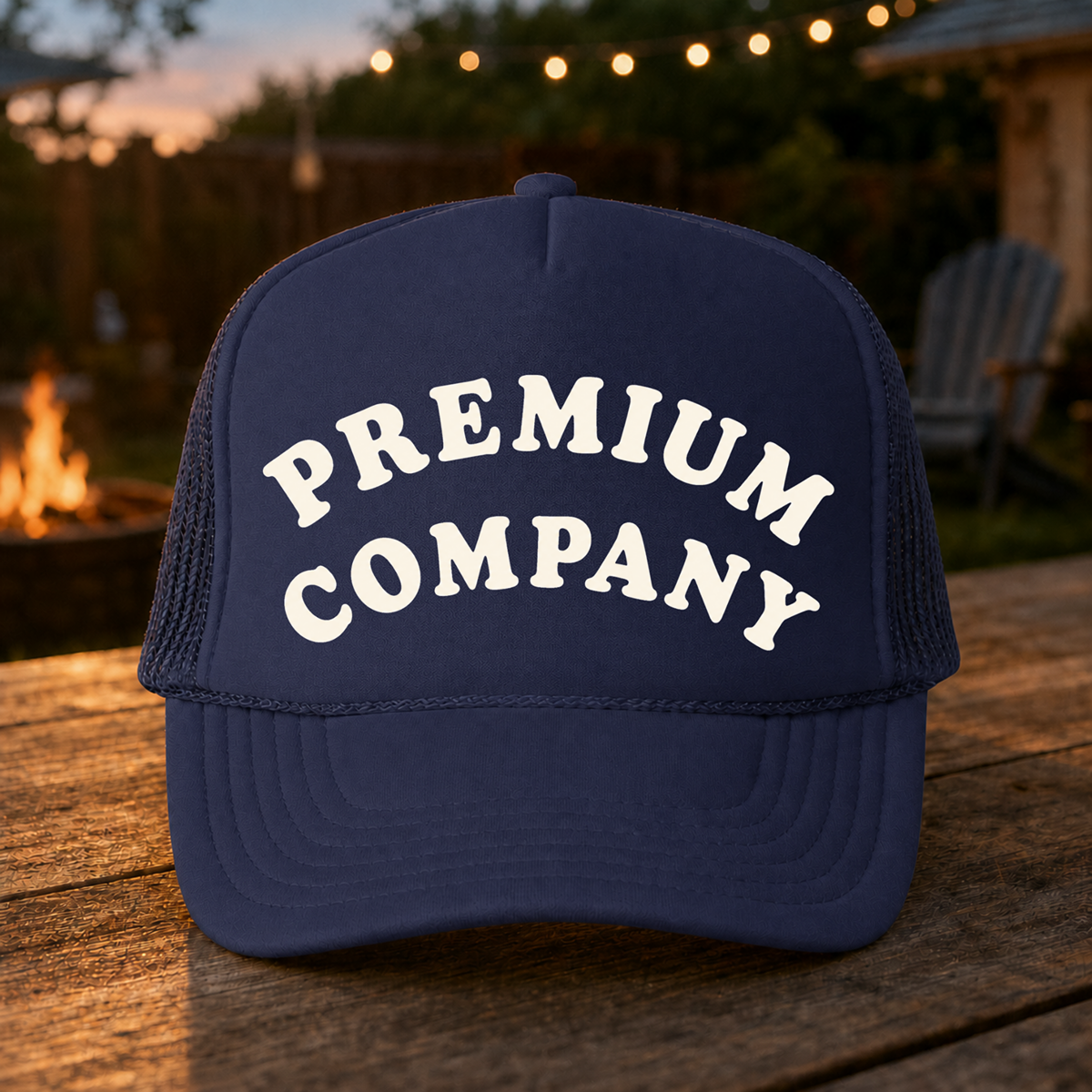 'Premium Company' Foam Trucker