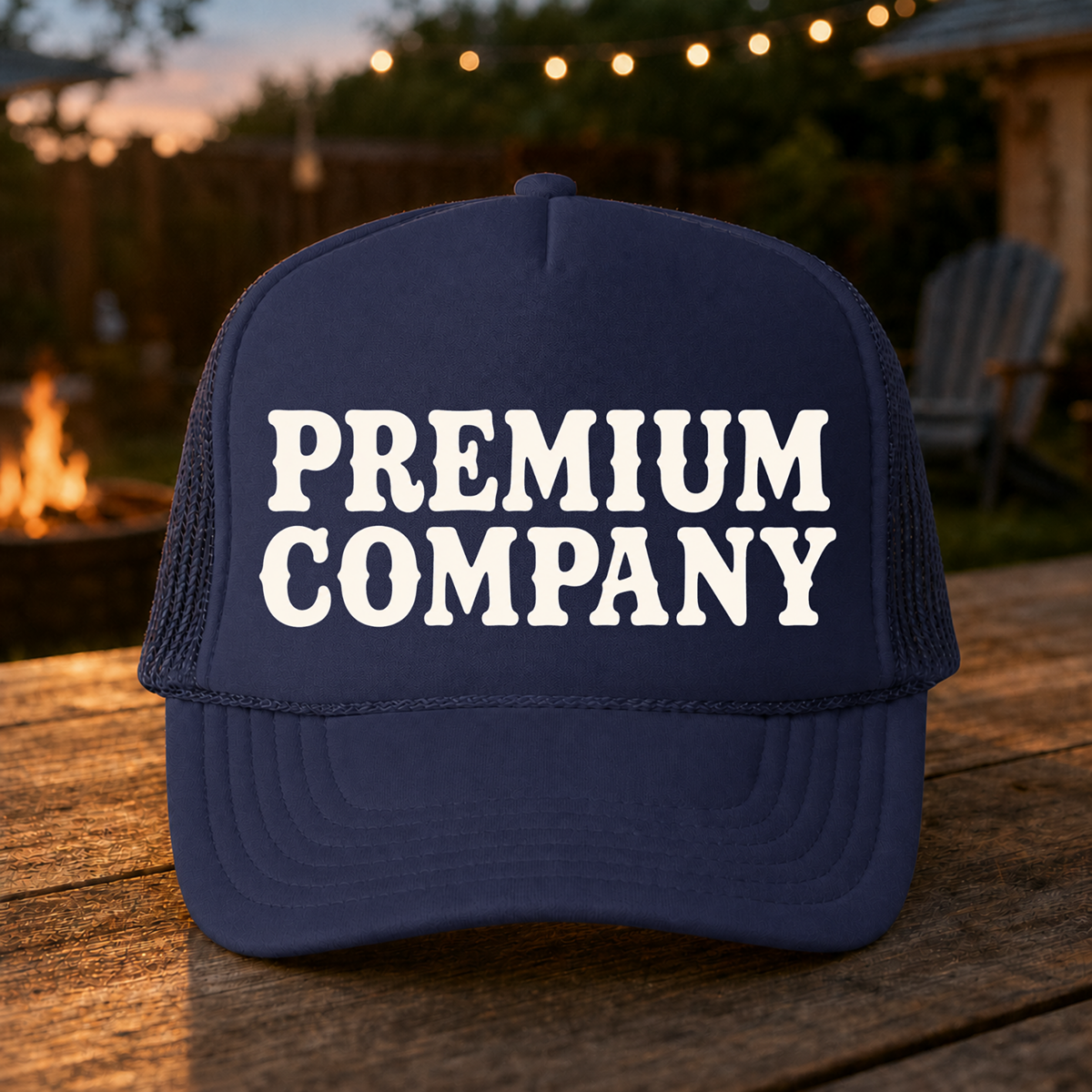 'Premium Company' State Fair Foam Trucker