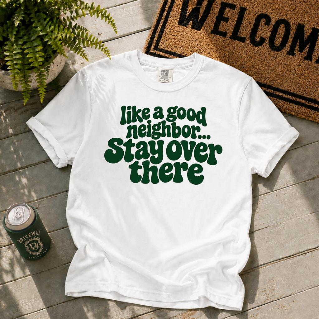 Stay Over There (groovy) T-Shirt