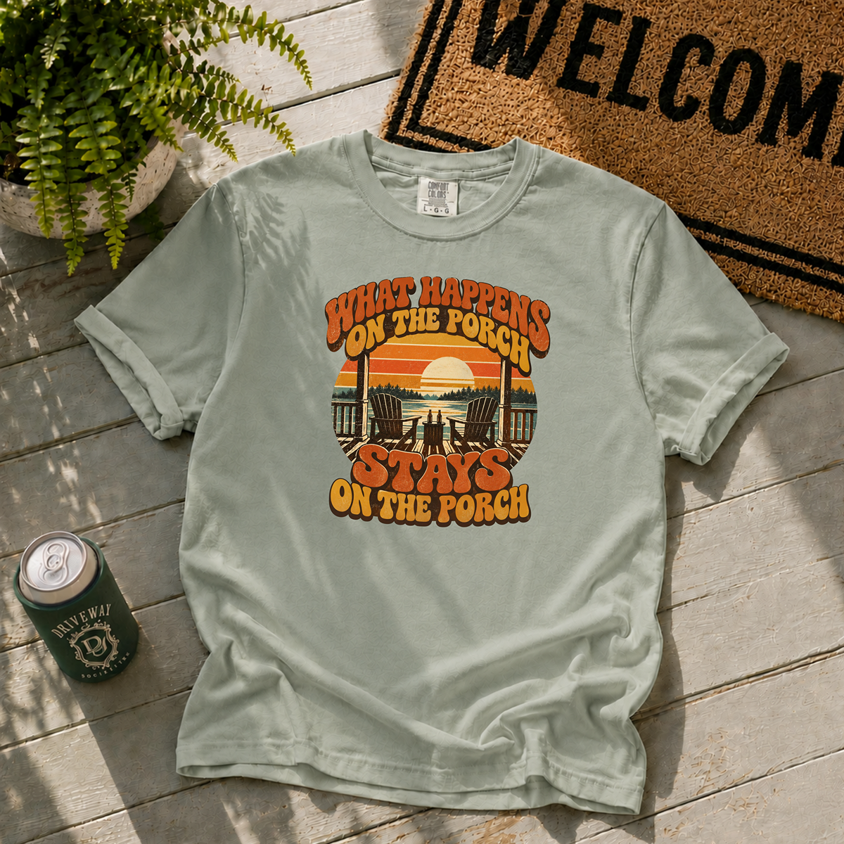 What Happens on the Porch T-Shirt